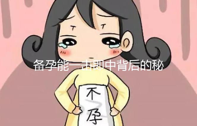 備孕能一擊即中背后的秘密？你要長期做到這6點！