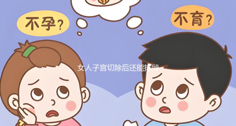 女人子宮切除后還能排卵，但想要自己懷孕100%不可能了！