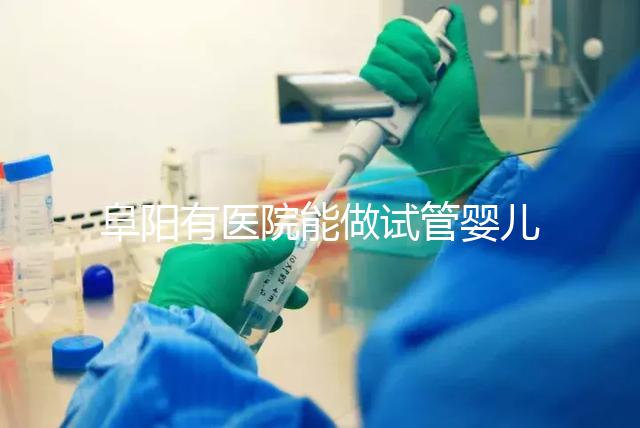 阜陽有醫(yī)院能做試管嬰兒嗎，做一次大概要花多少錢？