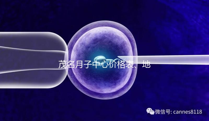茂名月子中心價格表、地址匯總，2024想去的快收藏