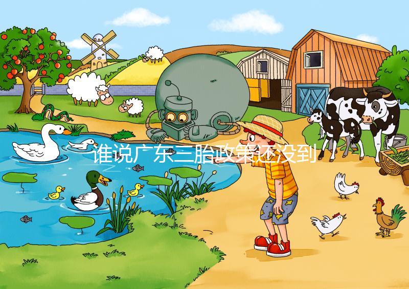 誰說廣東三胎政策還沒到開放時間，2024年佛山獎勵有限