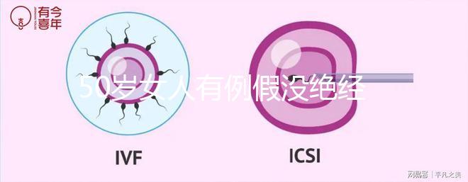 50歲女人有例假沒絕經還有懷孕的希望嗎？